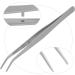 Curved Stainless Steel Overlocker Machine Tweezers - 5Pcs Sewing Accessories - Buy Online on SooperMarket.com