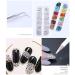 yilin Nail Art Rhinestone Decoration Set with Curved Tweezer Sculpture Pen for Nail Art Tools - Buy Online on SooperMarket.com
