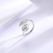 APOTIE Sterling Silver Miscarriage Ring - Infant Loss Jewelry for Women | Memorial Pregnancy Rings with Cubic Zirconia - Buy Online on SooperMarket.com