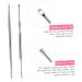 Stainless Steel Ear Spoon Set - 3pcs Ear Cleaner Kit for Ear Wax Removal - Buy Online on SooperMarket.com