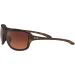 Oakley Women's OO9301 Cohort Rectangular Sunglasses - Matte Brown Tortoise/Prizm Brown Gradient Polarized - Buy Online on SooperMarket.com