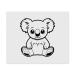 2 x Microfiber Cleaning Cloths "Australian Koala" (LC00025395)
