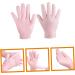 minkissy 4 Pairs Nourishing Care Gloves Moisturizing Gloves Hydrating Gloves Pedicure Foot Spa Moisturizing Spa Gloves Lotion Gloves Gel Spa Gloves Dry Hand Heel Hand Gloves Pink Miss Sebs - Buy Online on SooperMarket.com