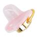 Shop Soft Pink Baby Pacifier - Safe & Flexible Ultralight Design for Comfort | International Shipping Available - Buy Online on SooperMarket.com