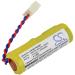 2700mAh/3.6V BatLi04 BAT04 D8903 Battery Replacement for DAITEM 1000 D1201X ST 254 DP 1101 X DP1101X ST254 500 OPT 300 DP 1201 X ST251 500 L3012F ST 252 ST251 4D14111X ST 253 DP 1622 D DP 1202 X