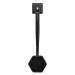 Tooletries - Back Scrubber & Hook - Silicone Long Handle Bath Shower Back Brush, Back Scrubber Body Exfoliator + Removable & Reusable Hook - Charcoal
