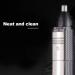 TEMKIN Nose Hair Trimmer | Electric Trimmer for Men Precision Nose Ear Beard & Eyebrow Shaver International Shipping Available - Buy Online on SooperMarket.com