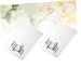 NOLITOY 4 Pcs Hand Palette Set | Nail Art Metal Manicure Tools & Gel Mixing Palette for Makeup & Cosmetics - Buy Online on SooperMarket.com