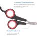 Professional Rabbit Nail Clippers: Stainless Steel Claw Trimmer for Small Animals - Guinea Pig, Ferret, Hamsters, Chinchilla, Sugar Glider - Grooming Supplies - Black - Buy Online on SooperMarket.com