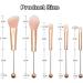 sunroot 5Pieces Beadable Makeup Brushes Silicone Beads DIY Makeup Cosmetic Brushes Beaded Brushes Kit for DIY - Buy Online on SooperMarket.com
