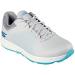 Skechers Women's Go Golf Elite 5 Arch Fit Waterproof Golf Shoes - Gray Turquoise - EU 38.5 - International Shipping Available - Buy Online on SooperMarket.com