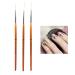 Nail Art Drawing Line Brush - UV/LED Painting & Builder Tips for Perfect Nails - International Shipping - Buy Online on SooperMarket.com