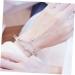 MAGICLULU Star Hand Jewelry Gemstone Bracelets Cuff Bracelet Sun and Moon Bracelet Star Women Bracelet Womens Bracelets Bracelet for Women Crystal Bead Bracelet Pendant Miss Vintage Silver 19.5*1.2cm - Buy Online on SooperMarket.com