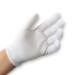 3 Pairs (2 Gloves) - Gloves Legend White Cotton Gloves for Dry Hand Cotton Cloth Eczema Nighttime Moisturizing Gloves - Stretchable Women Size
