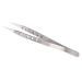 Straight Head Tweezers Tweezer Straight Tip Tweezers Straight Head Fine Tip Stainless Steel Ceramic Anti Magnetism Jumper Repair Tweezers Tweezer