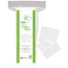 ForPro Premium Cotton Wipes 100% Cotton Extra-Soft for Cosmetic Nail and Personal Care 4 x 4 200-Count 4 x 4