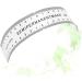 Baluue 2 Pcs Portable Eyebrow Ruler Sourcils Eye Brow Stencil Kit Reusable Brow Ruler Eyebrow Shaping Tool mediumx2pcs Blackx2pcs - Buy Online on SooperMarket.com