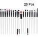 Baluue 60 Pcs Eye Makeup Kit Para Pesta as Spoolie Brush for Eyelashes Makeup Brush Eye Shadow Brush - Buy Online on SooperMarket.com