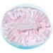 Silk Sleep Cap for Women - Pink Medium Size | Silk Night Cap for Hair Styling - Buy Online on SooperMarket.com