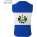 CHINEIN El Salvador Flag Tank Top for Men - Small White Jersey Casual Shirt - Buy Online on SooperMarket.com