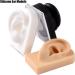 3 Pc Silicone Ear Model - Simulation Artificial Ear Model - for Hearing Aids Wearing & Ear Canal Products Display Right - Buy Online on SooperMarket.com