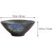 Angoily Ceramic Japanese Ramen Noodle Soup Bowls for Udon Soba Pho Asian Noodles Large Blue 8inch - Buy Online on SooperMarket.com