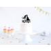 Bicycle Kissing Bride and Groom Wedding Cake Topper Black Acrylic Mr & Mrs Wedding Cake Topper Funny Wedding Cake Topper Bridal Shower Cake Topper - Buy Online on SooperMarket.com