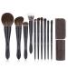 DFHBFG 10 Brushes Set Complete Brushes Concealer Brush Spot Brush Loose Powder Brush Eye Shadow Brush 1 D