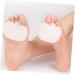 Gel Bunion Protector and Toe Spreader Insoles for High Heels - Forefoot Pad for Foot Comfort - White Splitter for Bunion Relief - Buy Online on SooperMarket.com