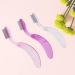 KALLORY 2Pcs Folding Eyebrow Comb - Stainless Steel Lash & Brow Makeup Brush for Perfect Eyebrows & Lashes | Beauty Tool - Random Color - Buy Online on SooperMarket.com