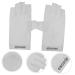 OSALADI 1 Pair Uv Gloves Summer Beach Gloves Summer Driving Gloves Nail Dryer Uv Glove Outdoor Hiking Gloves Nail Art Skin Care Supply Miss White Manicure Skin Care Products Fabric 19.5x8cm White - Buy Online on SooperMarket.com