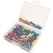 Huture 160Pcs Alloy Bike Brake Cable Caps - Colorful Shifter Crimp Ferrules for Road and Mountain Bikes - Buy Online on SooperMarket.com