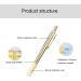 Pure Copper Blood Lancet Pen for Painless Blood Testing - Cupping Bloodletting Device - Buy Online on SooperMarket.com