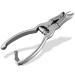 Professional foot care head cutter nail pliers with double gear ratio 4-way screwed