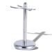 Shaving Brush Stand Aluminum Shaving Tool Stand Rack Frame Shaving Brush Holder (3#) 15cm x 7cm