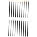 Hemoton 100pcs Eye Makeup Tools Cosmetics Brush 10X0.5X0.5cm White - Buy Online on SooperMarket.com