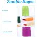 Beavorty 50 pcs fake finger cot Halloween Accessory cosplay finger nails scary witches nails fake zombie fingers scary fingers claw Vampire Costume nails prom props decorate plastic make up - Buy Online on SooperMarket.com