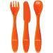 Vital Baby Nourish Perfectly Simple Cutlery 15pk - Baby Weaning and Feeding Set - Bright Colors - BPA Free - Durable - 12m - Buy Online on SooperMarket.com