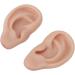 3 Pairs of Silicone Ear Models for Otoplasty & Acupuncture - Soft Flexible Jewelry Display & Piercing Practice - Buy Online on SooperMarket.com