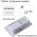 Silmy 2 Pack Ear Piercing Kit - Disposable Self Piercing Gun with Ear Stud & Clean Tool - Nose Studs Cartilage Tragus Helix Piercing Gun - Silver White1 - Buy Online on SooperMarket.com
