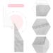 Stahad 3ST 8-Hole Acrylic Tweezer Organizer - White Flip-Top Storage Box for Eyelash Tweezers | International Shipping Available - Buy Online on SooperMarket.com