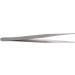 Vklopdsh Stainless Steel Pointed Straight Tweezers 4.5 Inches - Durable Silver Precision Tweezers for Eyebrows & Beauty - International Shipping Available - Buy Online on SooperMarket.com