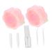 PLAFOPE Girl Eyelid Sticker 1 set Double Stickers Girl Eyes Lifter Women Eyelid Lift Accessories Adhesive Hooded Beauty Tapes 5.3x5.3cm As Shown