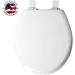 Mayfair 888SLOW 000 NextStep2 Round White Toilet Seat with Built-In Potty Training Seat - Slow-Close & Removable - Buy Online on SooperMarket.com