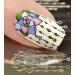 KADS Nail Stamping Plate FL028 - Flower Nature DIY Manicure Stencil Tool - Buy Online on SooperMarket.com