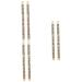 Beavorty 6 pcs eyebrow spoolie brush eyebrow longlasting eyebrow pencil dark coffee eyebrow pencil