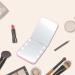 iHMeiju LED Lighted Travel Makeup Mirror with 1X/3X Magnification - Pink - Buy Online on SooperMarket.com
