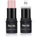 FILFEEL Highlighter Stick Highlight Powder Shade Contour Makeup Foundation Stick(1) - Buy Online on SooperMarket.com