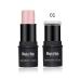 Highlighter Stick Highlight Powder Shade Contour Makeup Foundation Stick (01#) 01# 1 piece (1 pack)