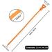 FMH Drainpipe Hair Clog Remover - 20.4 Flexible Plastic Tool with Barbed Spikes | Recyclable Drain Clearing Solution by Furnish My Homestead - Buy Online on SooperMarket.com